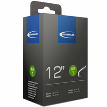 Load image into Gallery viewer, 12&quot; / 12 1/2&quot; x 1.75 / 2 1/4&quot; Schwalbe Inner Tube No. 1 (AV1, AV145, SV1, DV1)