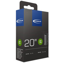 Load image into Gallery viewer, 20&quot; x 1 1/4, 1 3/8, 1 5/8 Schwalbe Inner Tube No. 7B