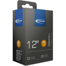 Load image into Gallery viewer, Woods Valve 12&quot; / 12 1/2&quot; x 1.75 / 2 1/4&quot; Schwalbe Inner Tube No. 1 (DV1) *CLEARANCE ITEM