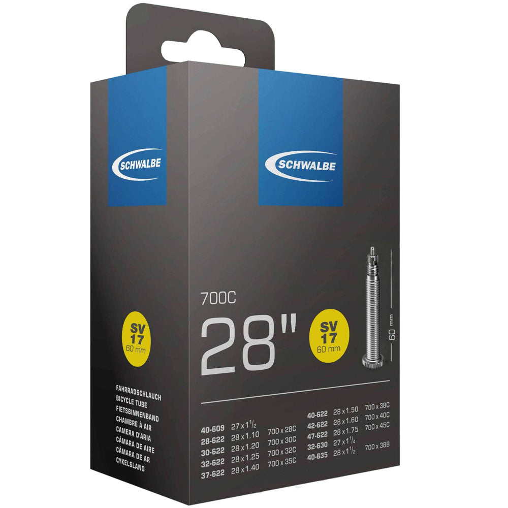 700 x 28 - 45 Schwalbe Inner Tube No. 17 (SV17, AV17, DV17)