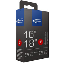 Load image into Gallery viewer, Schwalbe 16 Inch Inner Tube Av4