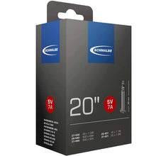 Load image into Gallery viewer, 20&quot; x 1 1/8, 1 3/8 (500 x 28A - 35A) Schwalbe Inner Tube No. 7A