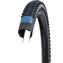 Load image into Gallery viewer, Schwalbe Hurricane Tyre Black Reflex puncture protection