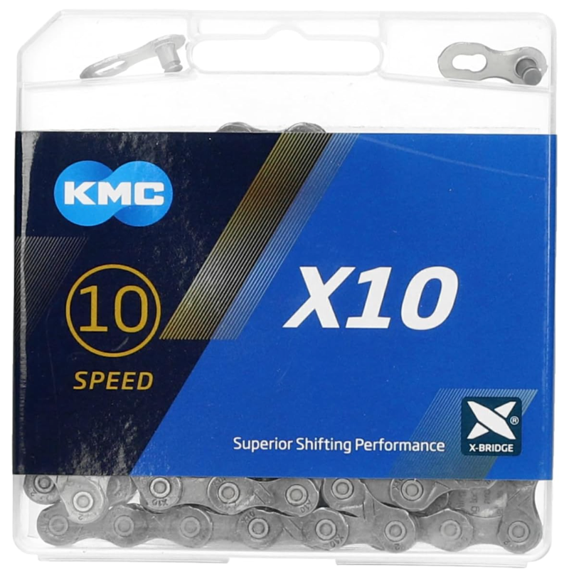 KMC X10 Chain (Grey) 10-Speed Chain