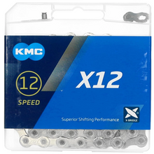 Load image into Gallery viewer, KMC X12 Chain (Silver) 12-Speed Chain