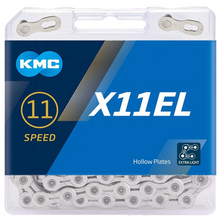 Load image into Gallery viewer, KMC X11 EL Chain (Silver) 11-Speed Chain